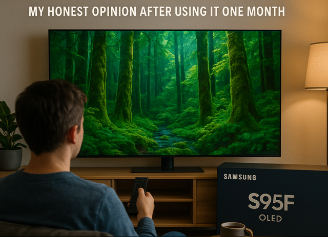 Samsung S95F Review – My Personal Experience After 1 Month (2025)