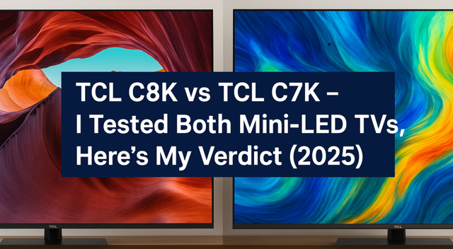 TCL C8K vs TCL C7K – I Tested Both Mini-LED TVs, Here’s My Verdict (2025)