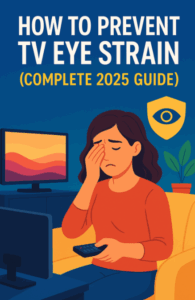 How to Prevent TV Eye Strain 2025 – Complete Guide