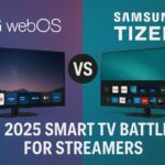 LG webOS vs Samsung Tizen 2025 – Smart TV Battle for Streamers