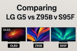 LG G5 vs Samsung S95F vs Panasonic Z95B (65-Inch)