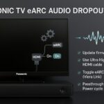 Panasonic TV eARC audio dropouts fix