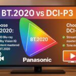 Panasonic BT.2020 vs DCI-P3