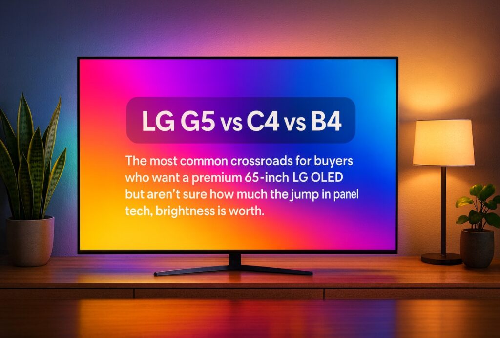 LG G5 vs C4 vs B4 (65-Inch): which LG OLED should you actually buy?