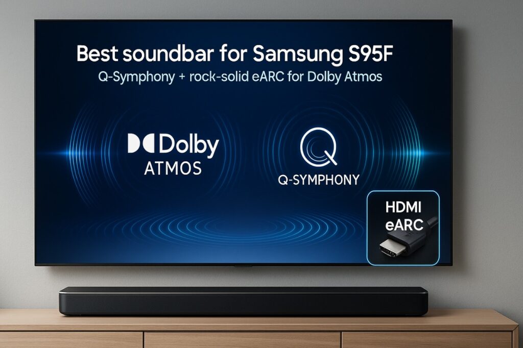 Best soundbar for Samsung S95F (Q-Symphony & eARC)