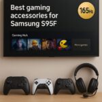 Best gaming accessories for Samsung S95F (165Hz, Gaming Hub, webcam)