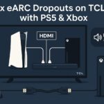 eARC dropouts fix for PS5 and Xbox on TCL TVs
