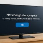 Samsung TV not enough storage fix