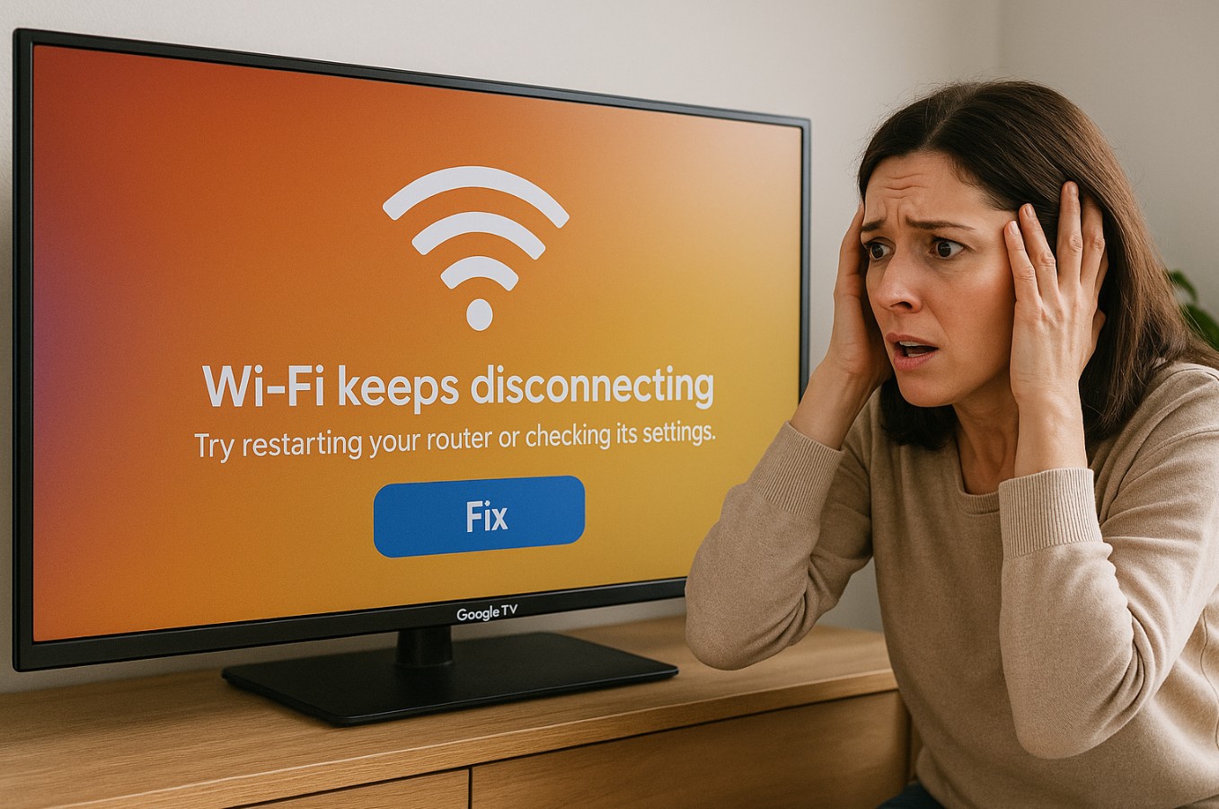 Google TV Wi-Fi keeps disconnecting fix