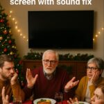 Samsung TV black screen with sound fix