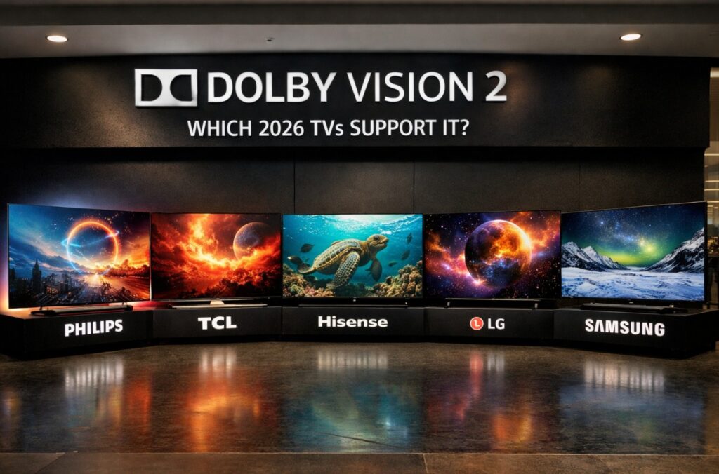 Dolby Vision 2 supported TVs 2026