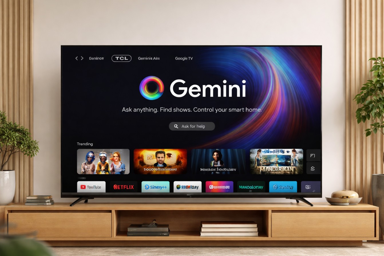 Gemini on Google TV TCL first: voice-controlled settings (and what it changes)