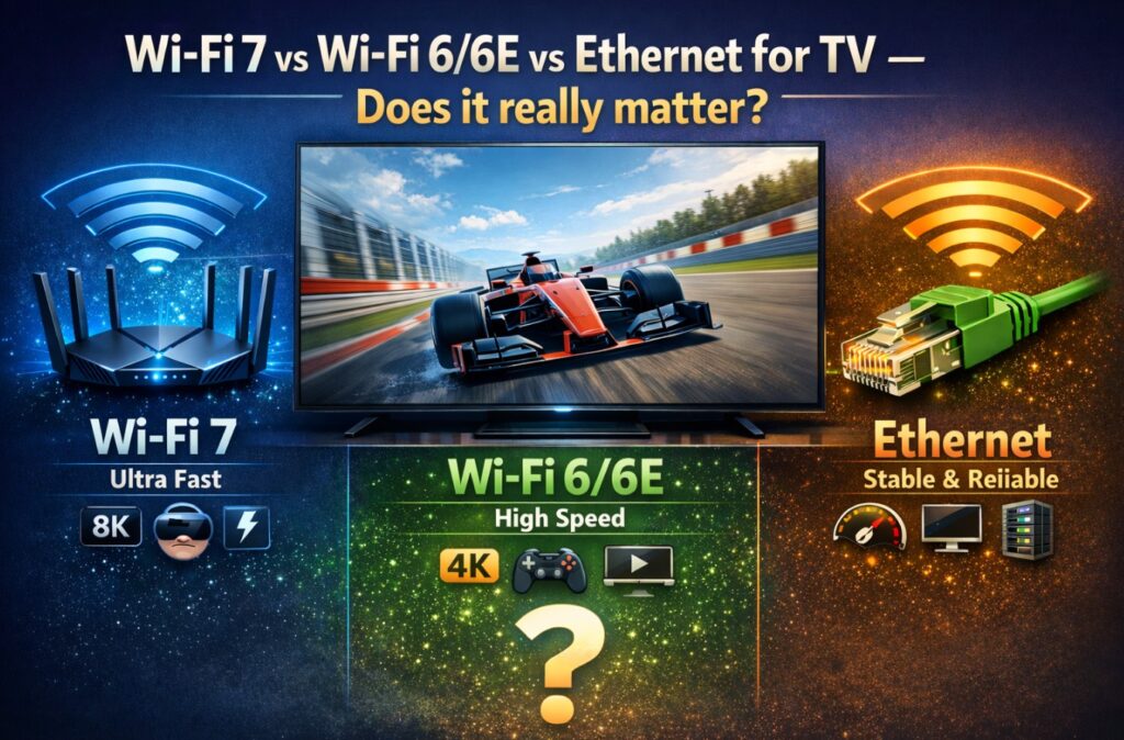 Wi-Fi 7 vs Wi-Fi 6E for TV: Does It Matter Yet?