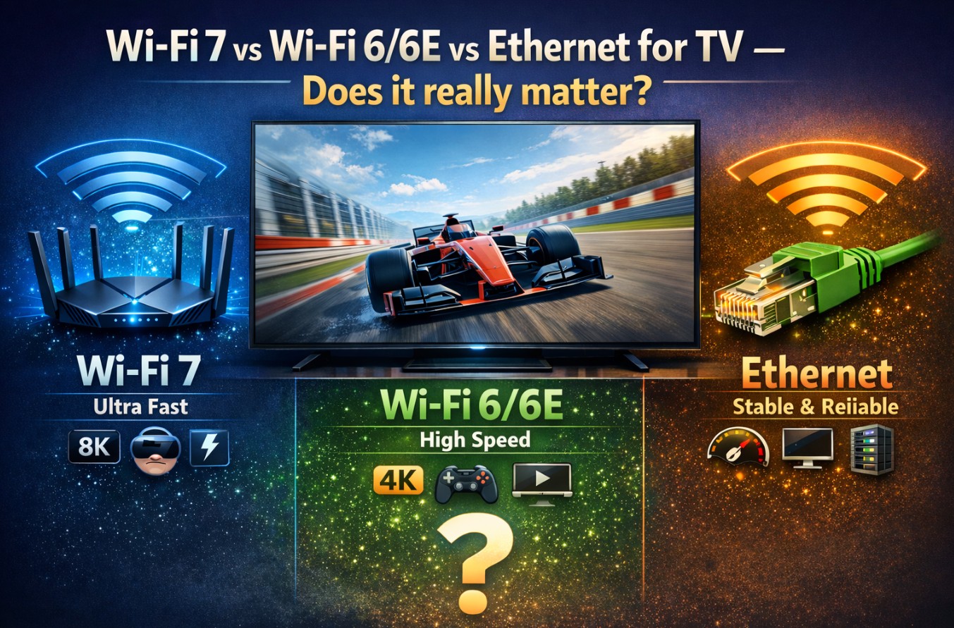 Wi-Fi 7 vs Wi-Fi 6E for TV: Does It Matter Yet?