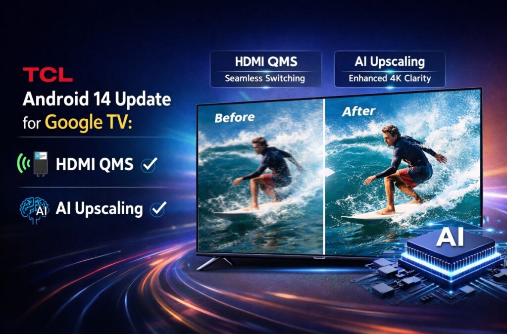 TCL Android 14 update: what it changes, who gets it, and how to install it safely