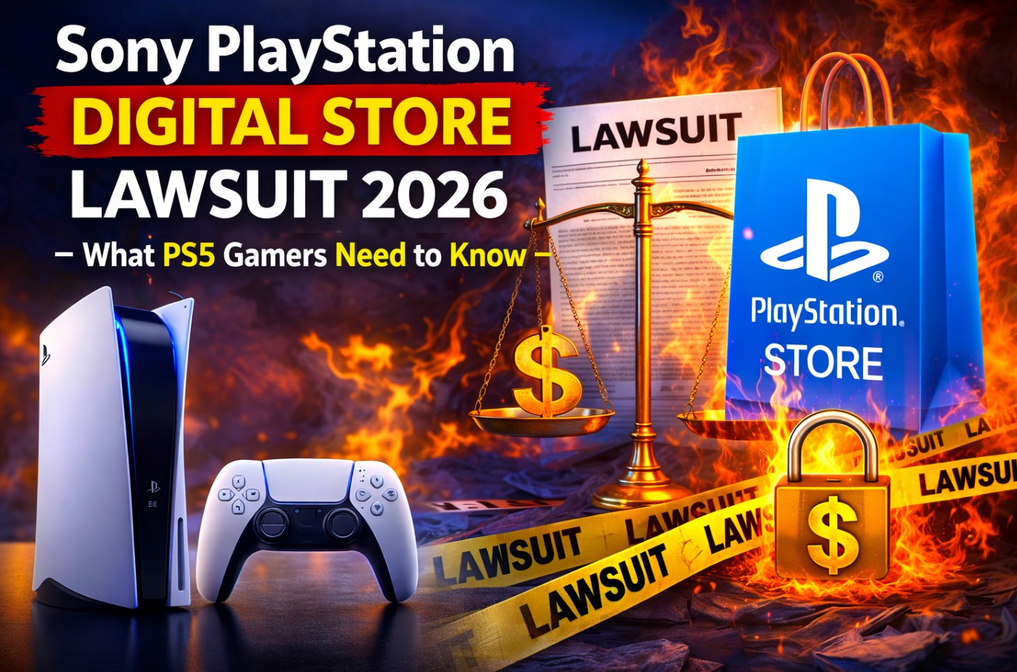 Sony PlayStation Digital Store Lawsuit 2026 — What PS5 Gamers Need to Know