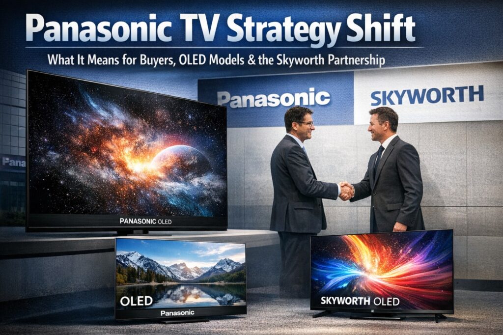 Panasonic TV Strategy Shift — What It Means for Buyers, OLED Models & the Skyworth Partnership
