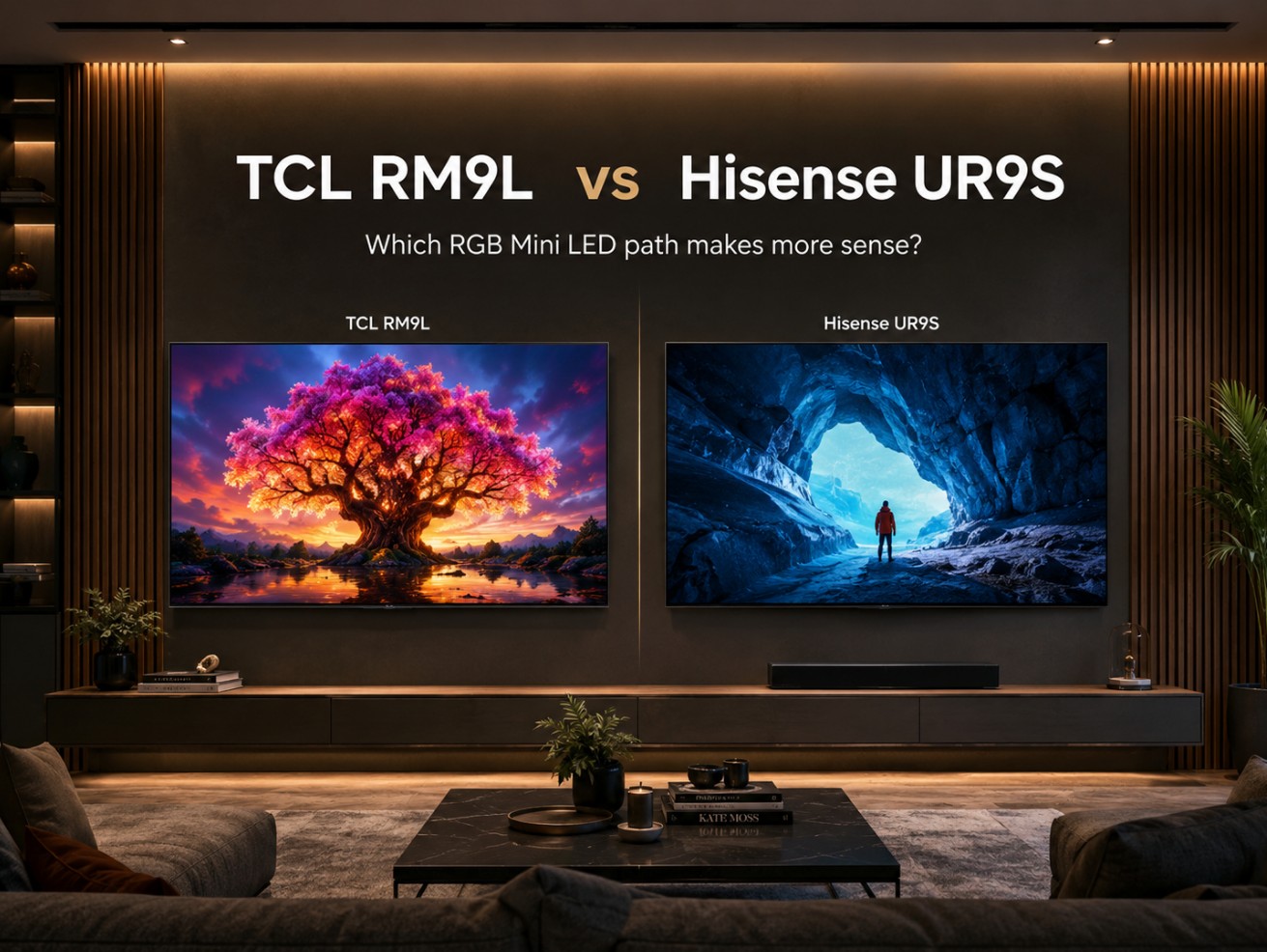 TCL RM9L vs Hisense UR9S — which RGB Mini LED path makes more sense?