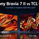 Sony Bravia 7 II vs TCL C8L — True RGB or brighter SQD Mini LED?