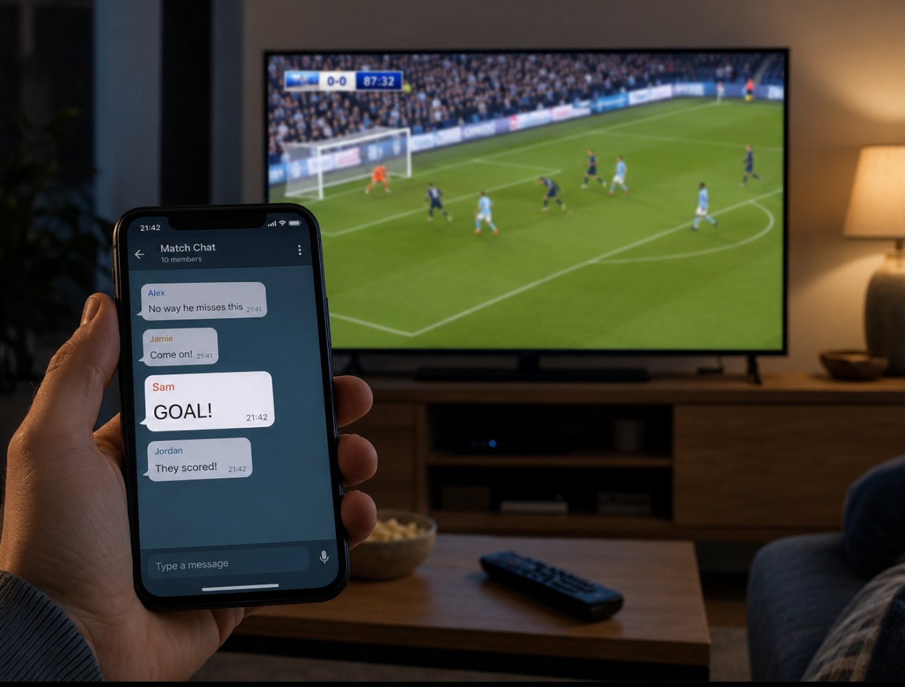 Live sports delay on TV — stop goal spoilers before you see them