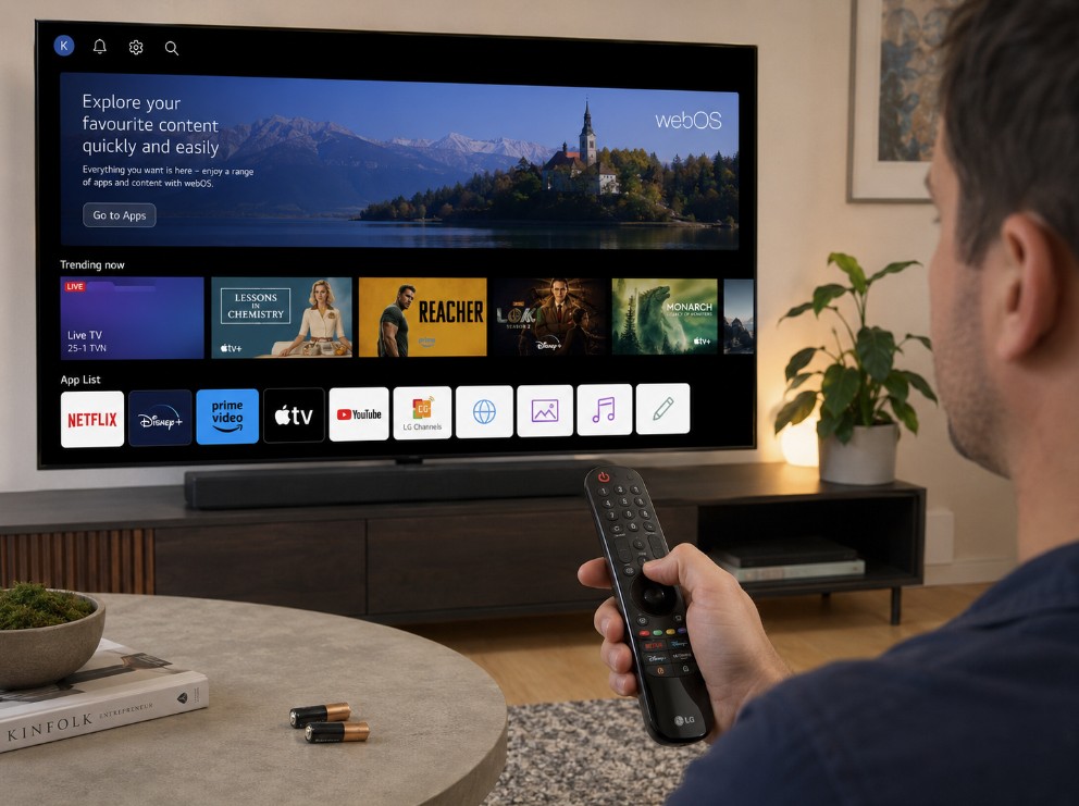 LG Magic Remote pointer not working — restore the cursor and pairing