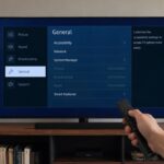 Samsung TV settings greyed out — unlock Picture, Broadcasting and Reset