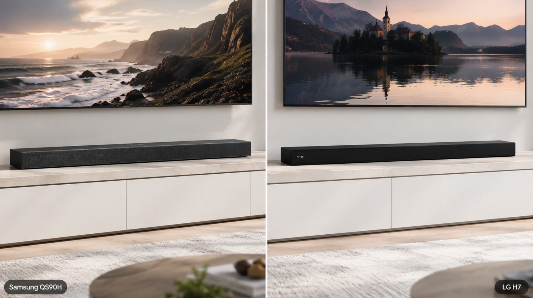 Samsung QS90H vs LG H7: Which Soundbar Is Better?