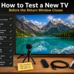 How to Test a New TV Before the Return Window Closes