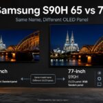 Samsung S90H 65 vs 77: Same Name, Different OLED Panel