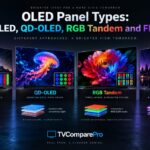 OLED Panel Types: WOLED, QD-OLED, RGB Tandem and FLiPP