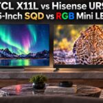TCL X11L vs Hisense UR9: 75-Inch SQD vs RGB Mini LED