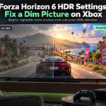 Forza Horizon 6 HDR Settings on Xbox: Fix a Dark Picture Fast