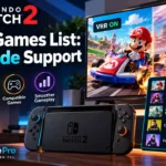 Nintendo Switch 2 VRR Games List: TV Mode Support