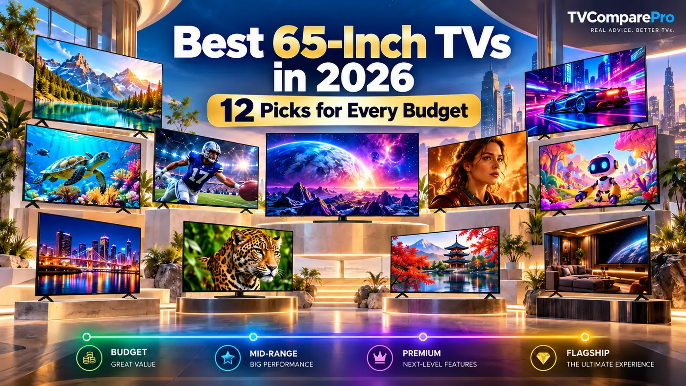 Best 65-Inch TVs in 2026: 12 Picks for Every Budget
