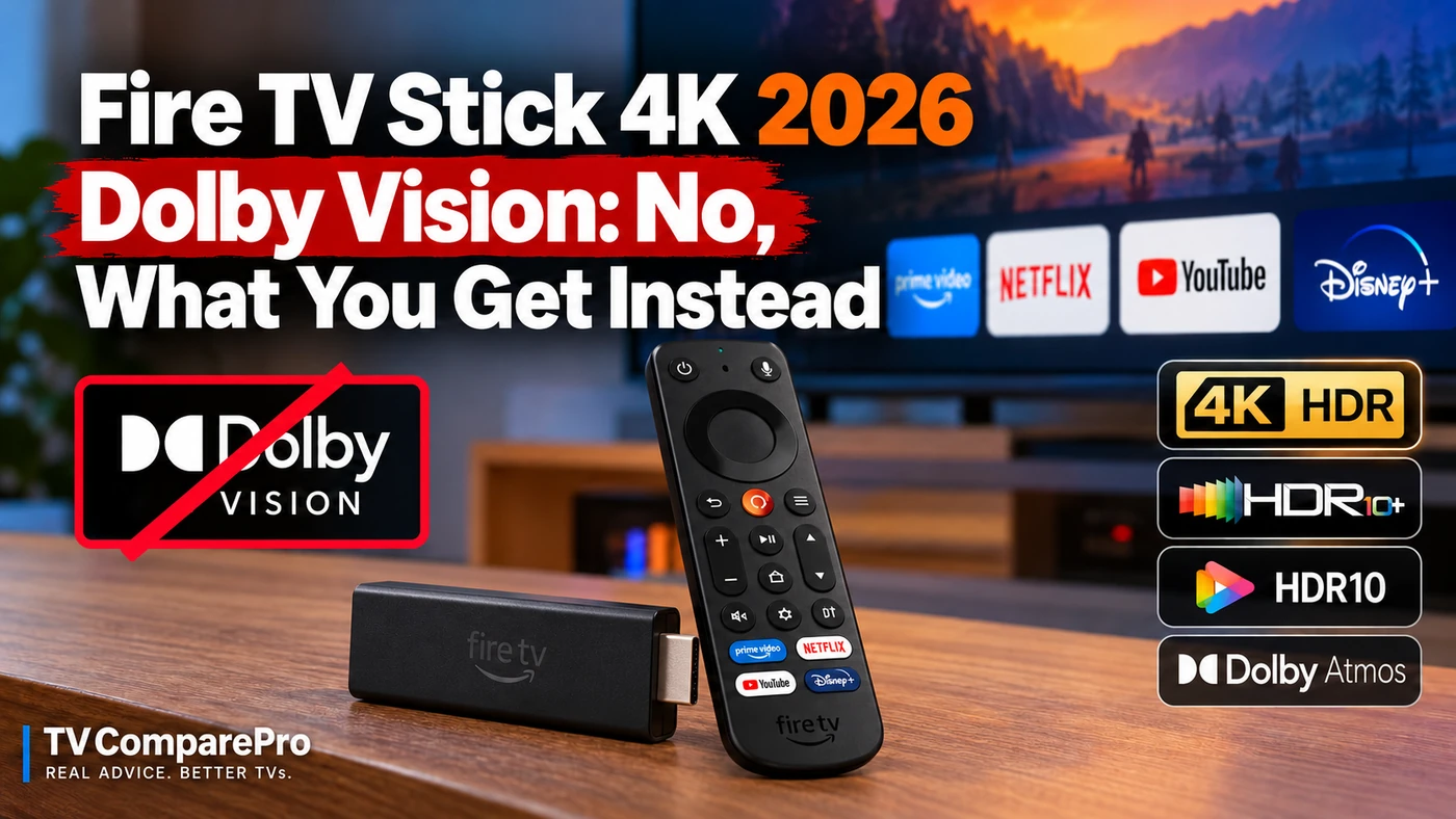 Fire TV Stick 4K 2026 Dolby Vision: No, What You Get Instead